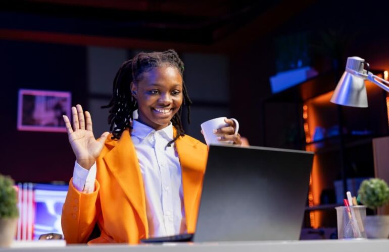 virtual medical assistant attending meeting