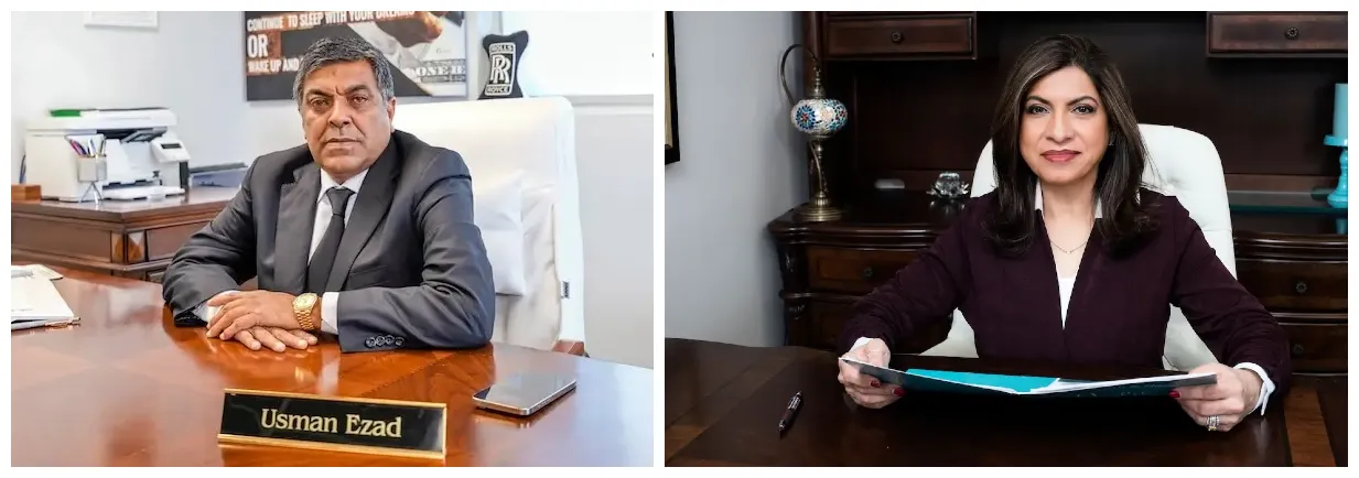 ceo and cmo health&jobs sitting at their office