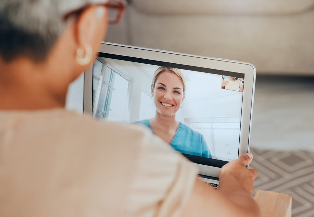 Psychiatric Mental Health Nurse Practitioner following up with a patient remotely
