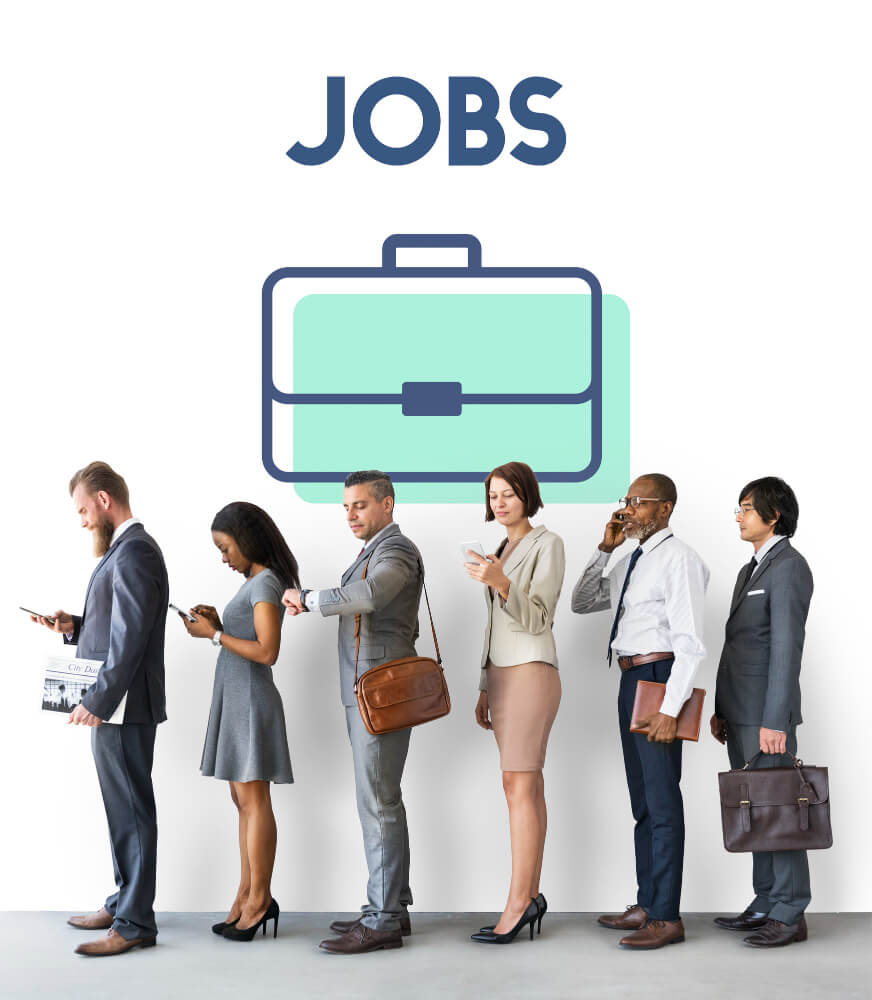 arge number of applicants competing for a single job position in hiring process
